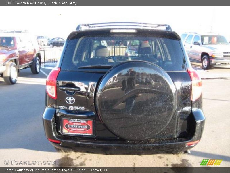 Black / Ash Gray 2007 Toyota RAV4 4WD