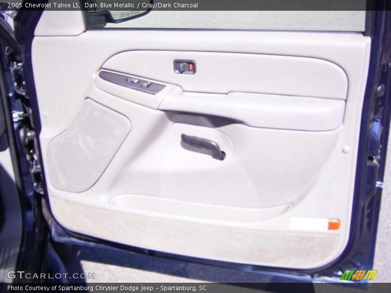 Dark Blue Metallic / Gray/Dark Charcoal 2005 Chevrolet Tahoe LS