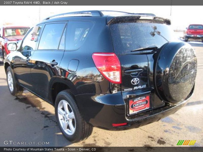 Black / Ash Gray 2007 Toyota RAV4 4WD