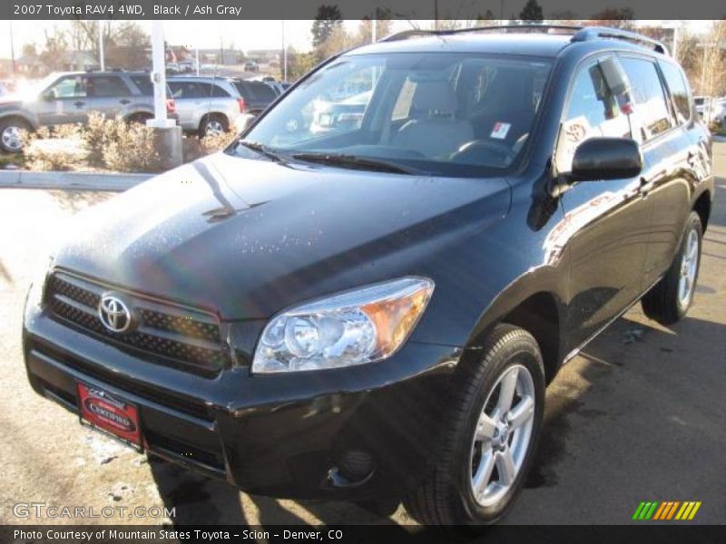Black / Ash Gray 2007 Toyota RAV4 4WD