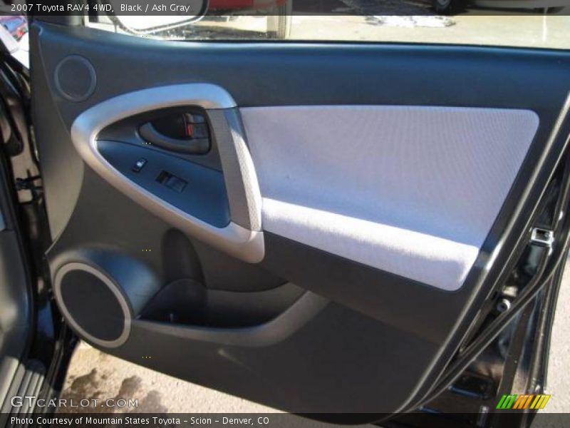 Black / Ash Gray 2007 Toyota RAV4 4WD