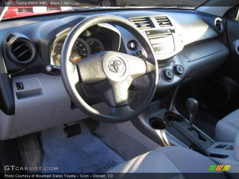 Black / Ash Gray 2007 Toyota RAV4 4WD