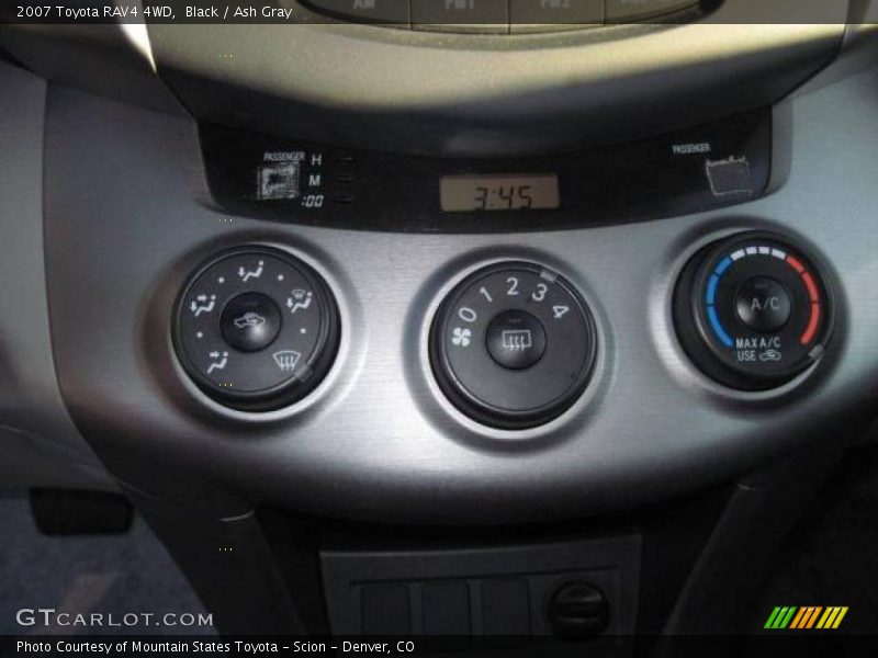 Black / Ash Gray 2007 Toyota RAV4 4WD
