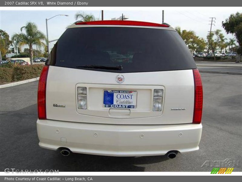 White Diamond / Ebony 2007 Cadillac SRX V8