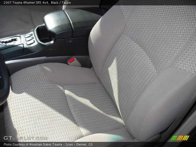 Black / Taupe 2007 Toyota 4Runner SR5 4x4