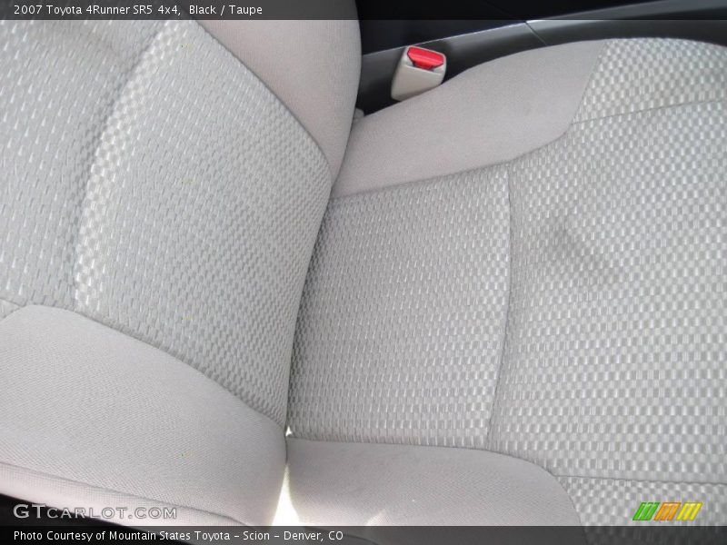 Black / Taupe 2007 Toyota 4Runner SR5 4x4