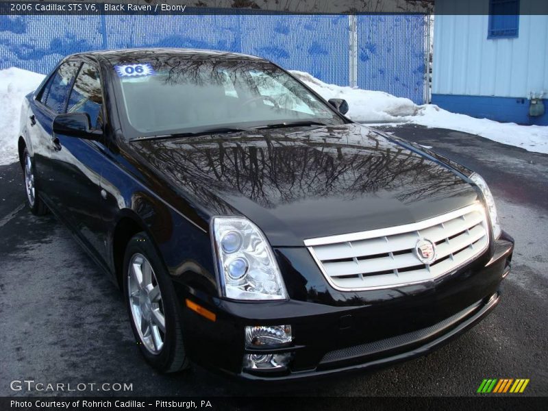 Black Raven / Ebony 2006 Cadillac STS V6