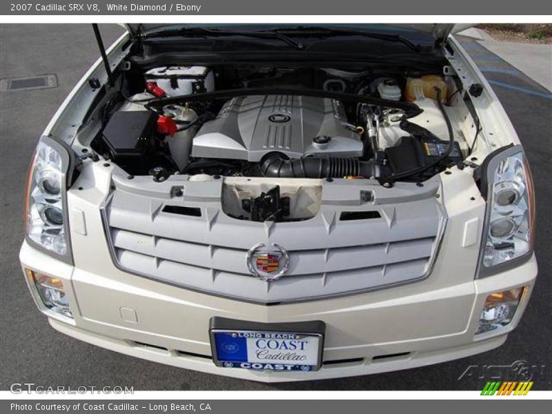 White Diamond / Ebony 2007 Cadillac SRX V8