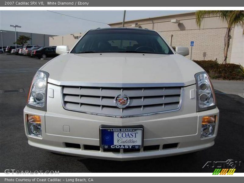 White Diamond / Ebony 2007 Cadillac SRX V8