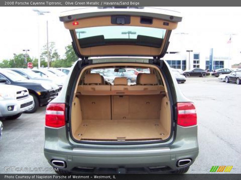 Olive Green Metallic / Havanna/Sand Beige 2008 Porsche Cayenne Tiptronic