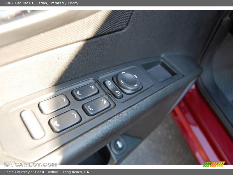 Infrared / Ebony 2007 Cadillac CTS Sedan