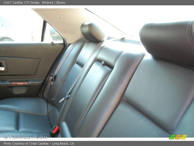 Infrared / Ebony 2007 Cadillac CTS Sedan