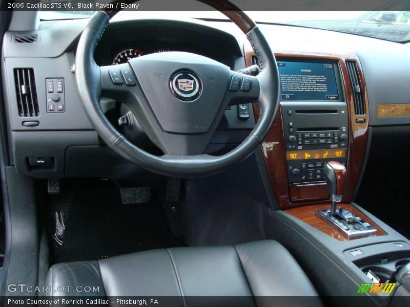 Black Raven / Ebony 2006 Cadillac STS V6