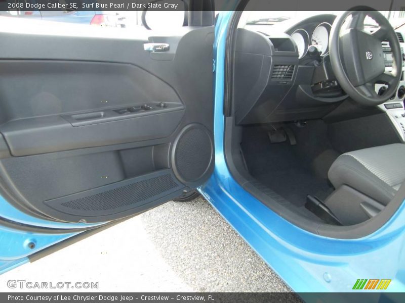 Surf Blue Pearl / Dark Slate Gray 2008 Dodge Caliber SE