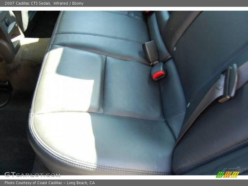 Infrared / Ebony 2007 Cadillac CTS Sedan
