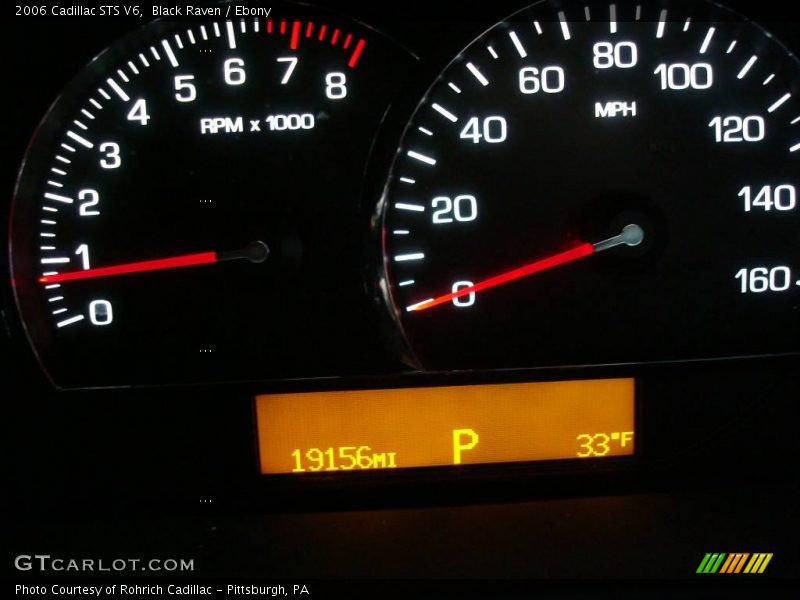Black Raven / Ebony 2006 Cadillac STS V6