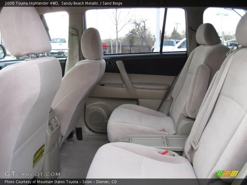 Sandy Beach Metallic / Sand Beige 2008 Toyota Highlander 4WD