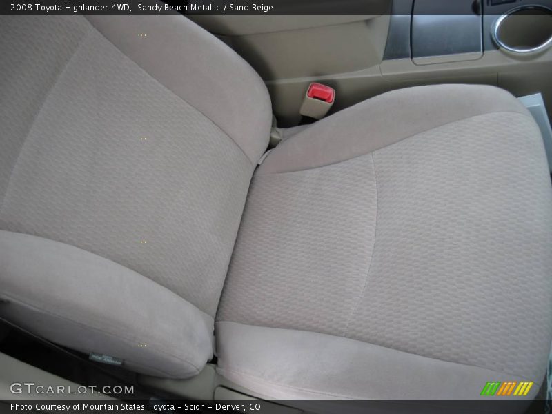 Sandy Beach Metallic / Sand Beige 2008 Toyota Highlander 4WD