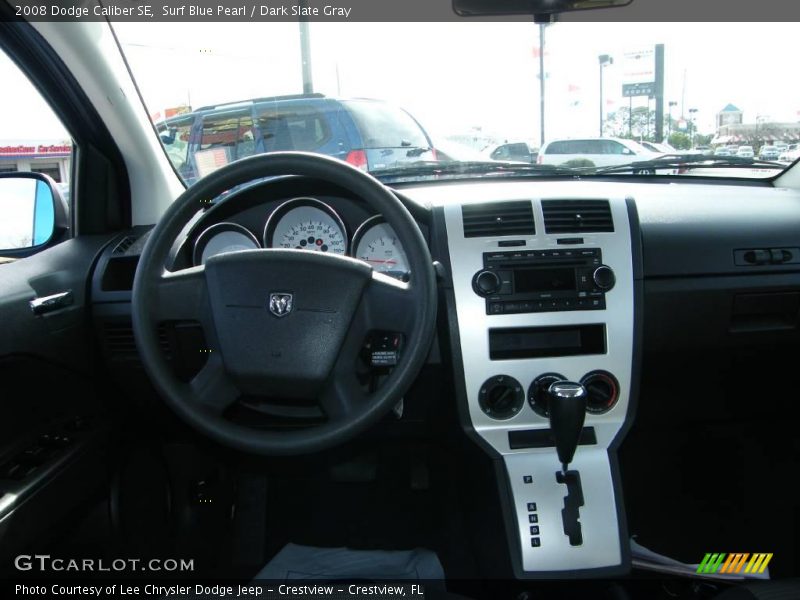 Surf Blue Pearl / Dark Slate Gray 2008 Dodge Caliber SE