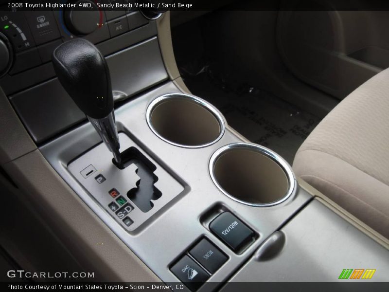 Sandy Beach Metallic / Sand Beige 2008 Toyota Highlander 4WD