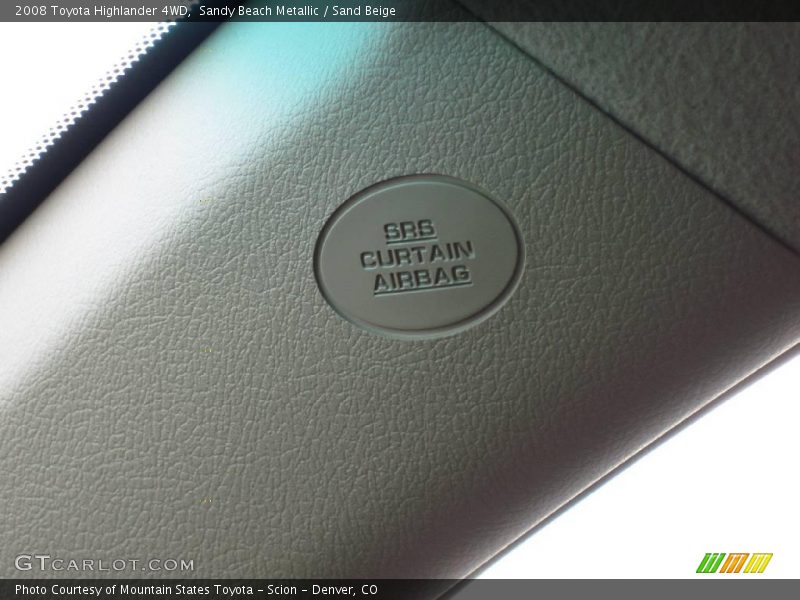 Sandy Beach Metallic / Sand Beige 2008 Toyota Highlander 4WD