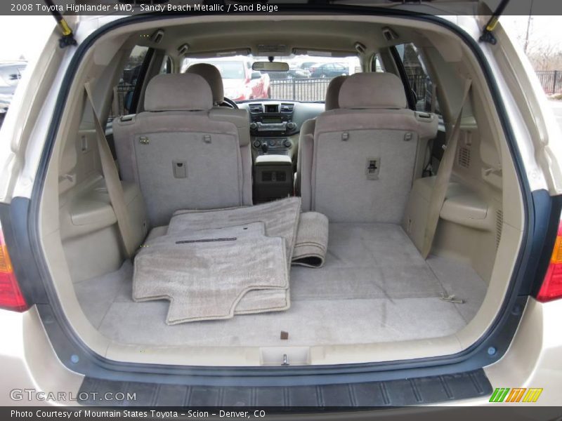 Sandy Beach Metallic / Sand Beige 2008 Toyota Highlander 4WD