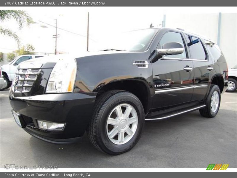 Black Raven / Ebony/Ebony 2007 Cadillac Escalade AWD