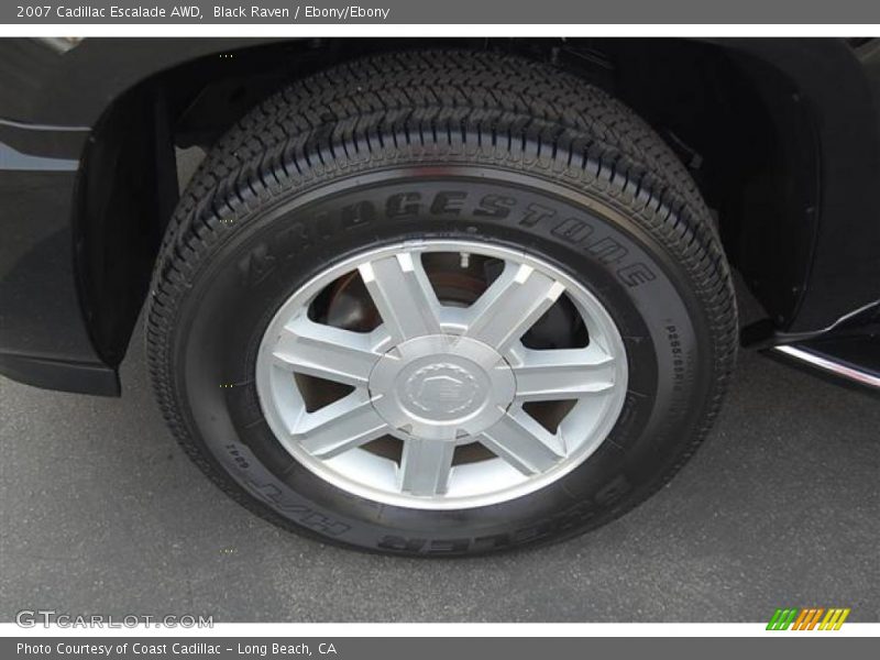 Black Raven / Ebony/Ebony 2007 Cadillac Escalade AWD