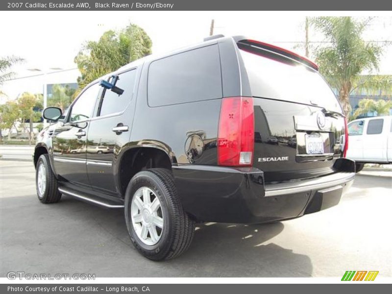 Black Raven / Ebony/Ebony 2007 Cadillac Escalade AWD