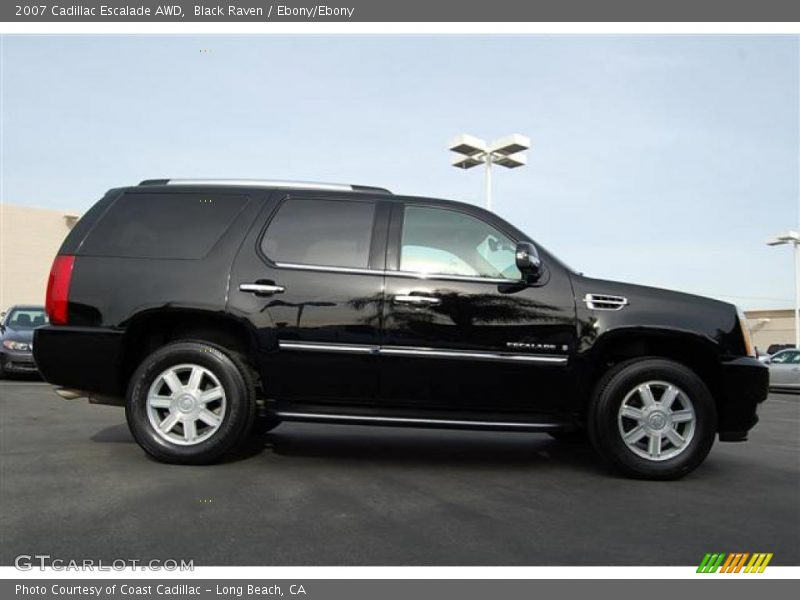 Black Raven / Ebony/Ebony 2007 Cadillac Escalade AWD