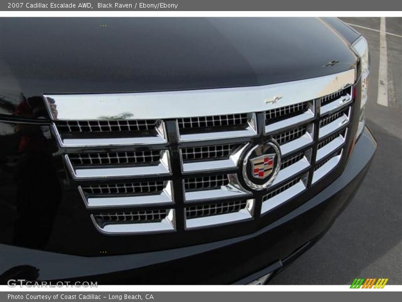 Black Raven / Ebony/Ebony 2007 Cadillac Escalade AWD