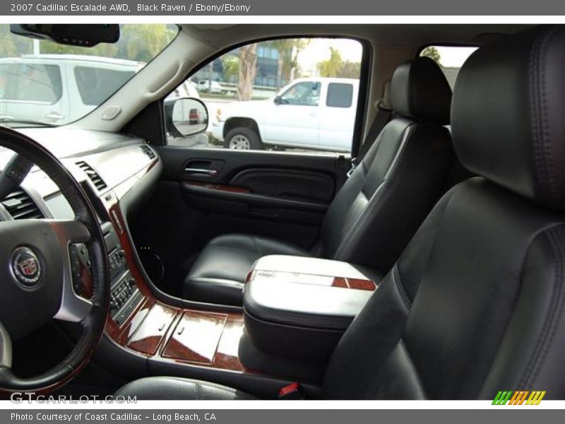 Black Raven / Ebony/Ebony 2007 Cadillac Escalade AWD
