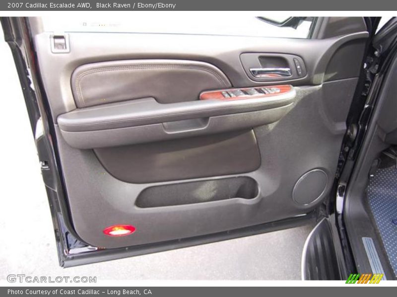 Black Raven / Ebony/Ebony 2007 Cadillac Escalade AWD