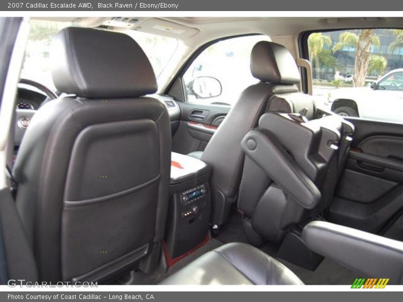 Black Raven / Ebony/Ebony 2007 Cadillac Escalade AWD