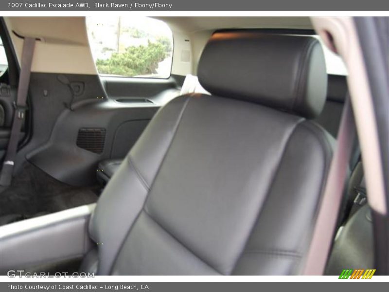Black Raven / Ebony/Ebony 2007 Cadillac Escalade AWD