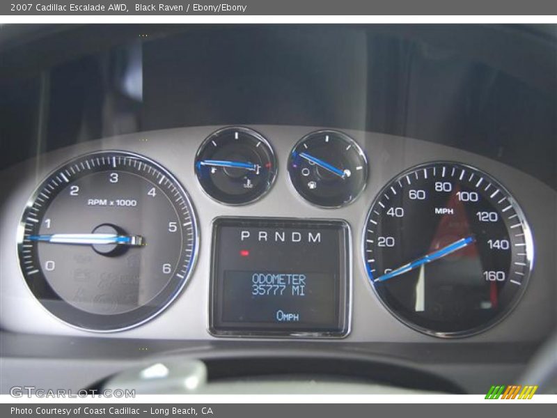 Black Raven / Ebony/Ebony 2007 Cadillac Escalade AWD