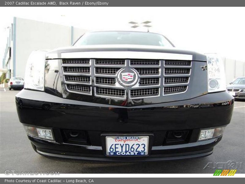 Black Raven / Ebony/Ebony 2007 Cadillac Escalade AWD
