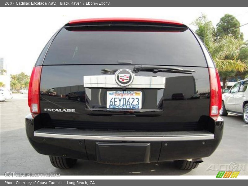 Black Raven / Ebony/Ebony 2007 Cadillac Escalade AWD