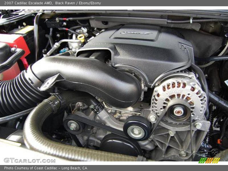 Black Raven / Ebony/Ebony 2007 Cadillac Escalade AWD