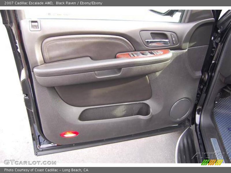 Black Raven / Ebony/Ebony 2007 Cadillac Escalade AWD