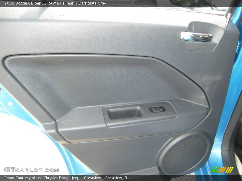 Surf Blue Pearl / Dark Slate Gray 2008 Dodge Caliber SE
