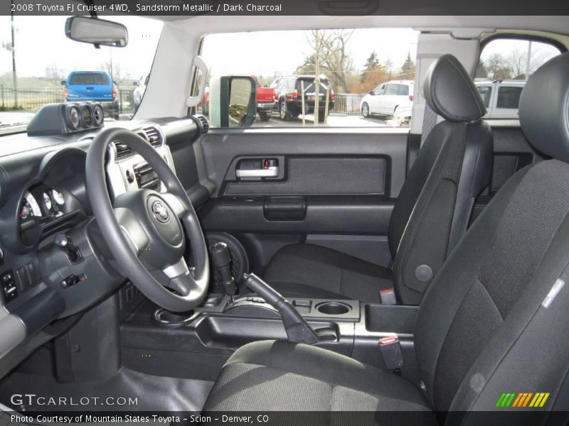 Sandstorm Metallic / Dark Charcoal 2008 Toyota FJ Cruiser 4WD