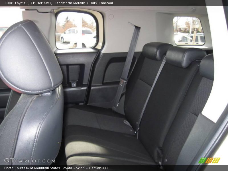 Sandstorm Metallic / Dark Charcoal 2008 Toyota FJ Cruiser 4WD