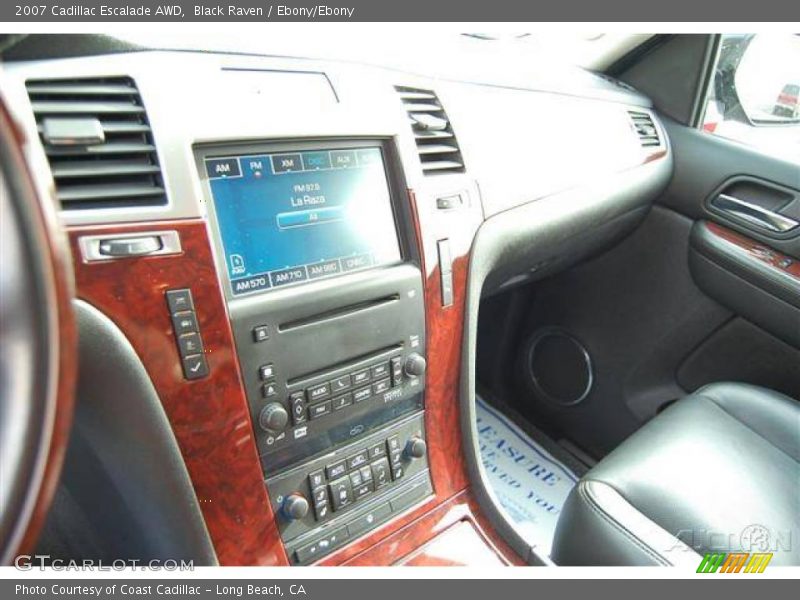 Black Raven / Ebony/Ebony 2007 Cadillac Escalade AWD