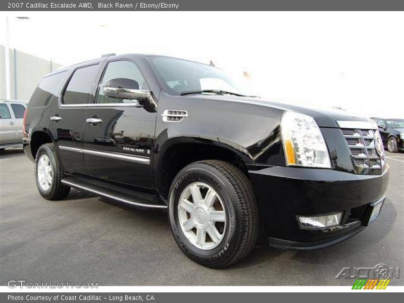 Black Raven / Ebony/Ebony 2007 Cadillac Escalade AWD