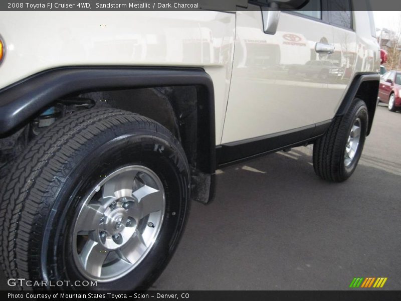 Sandstorm Metallic / Dark Charcoal 2008 Toyota FJ Cruiser 4WD