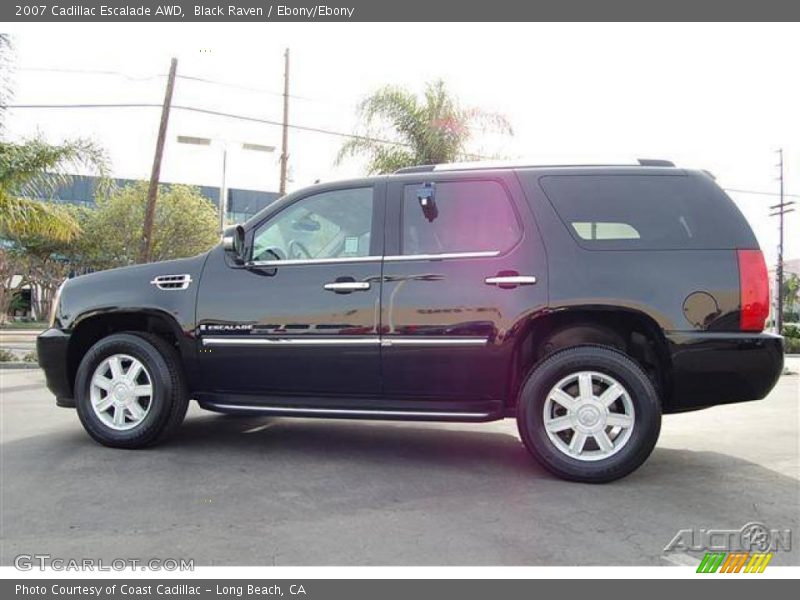 Black Raven / Ebony/Ebony 2007 Cadillac Escalade AWD