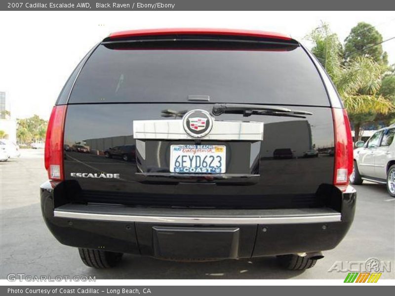Black Raven / Ebony/Ebony 2007 Cadillac Escalade AWD