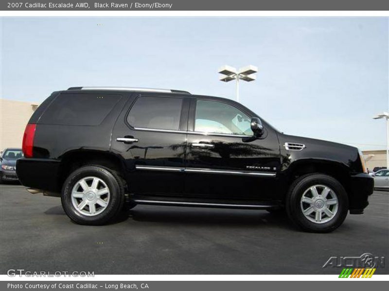 Black Raven / Ebony/Ebony 2007 Cadillac Escalade AWD