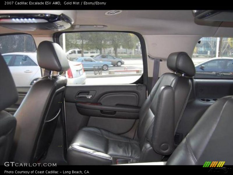 Gold Mist / Ebony/Ebony 2007 Cadillac Escalade ESV AWD